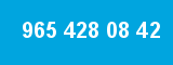 965 428 08 42 965 428 08 42